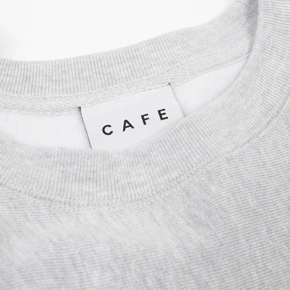 Skateboard Cafe Backgammon Crewneck Sweatshirt - Heather Grey