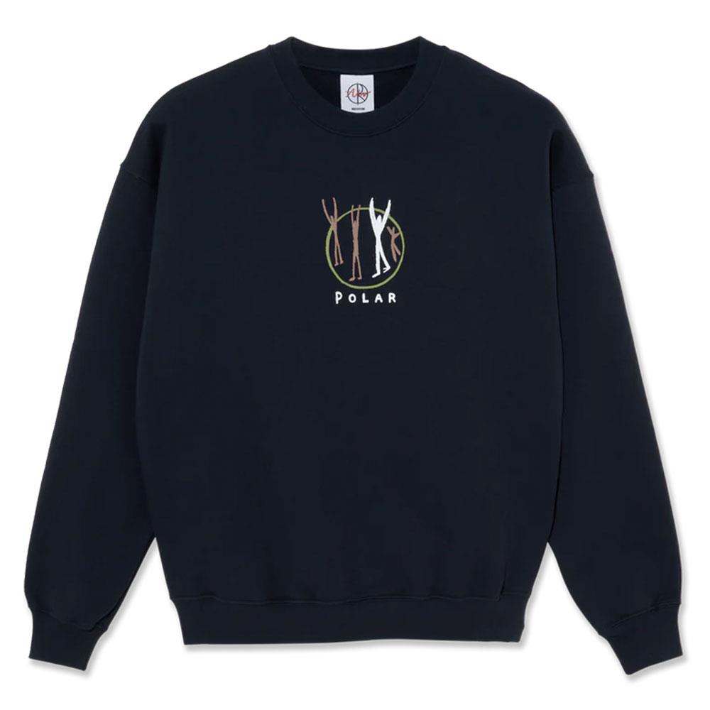 Polar Gang Crewneck - Navy/Blue