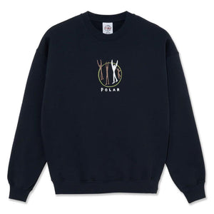 Polar Gang Crewneck - Navy/Blue