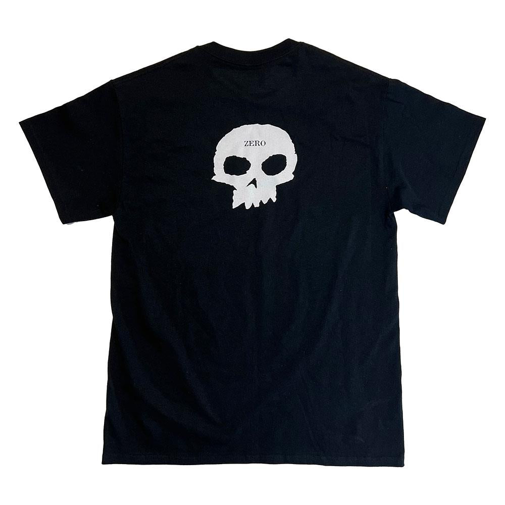 Zero Back Skull T-shirt - Black
