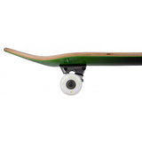 Rocket Complete Skateboard - Double Dipped Black/Green 8"