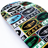 Skateboard Cafe Deck - Trumpet Collage 8.125"