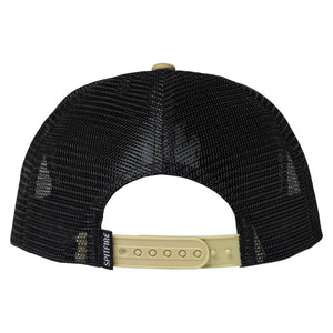 Spitfire Bighead Snapback Cap - Tan/Black