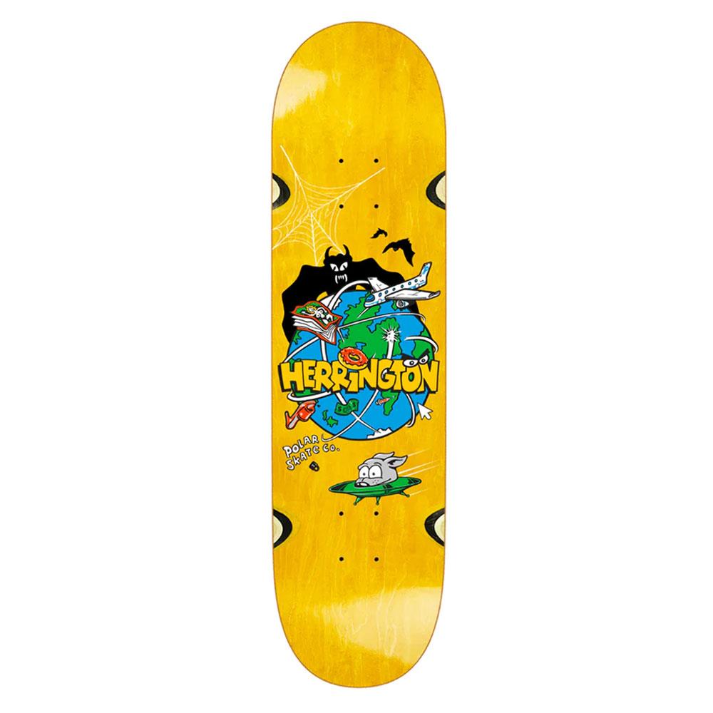 Polar Skateboard Deck - Aaron Herrington Planet WW 8.5"