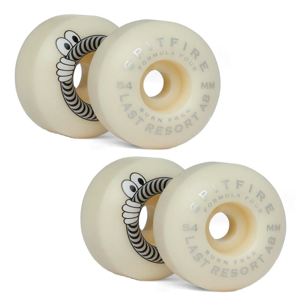 Spitfire x Last Resort Wheels - Formula Four Classics 99a 54mm - Grey (4 Pack)