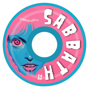 Sabbath Wheels - Sci-Fi Blue Conical 99a 54mm (4 Pack)