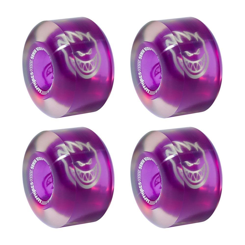 Spitfire Wheels - Soft Sapphire Radial Cruisers 90a Purple 58mm (4 Pack)