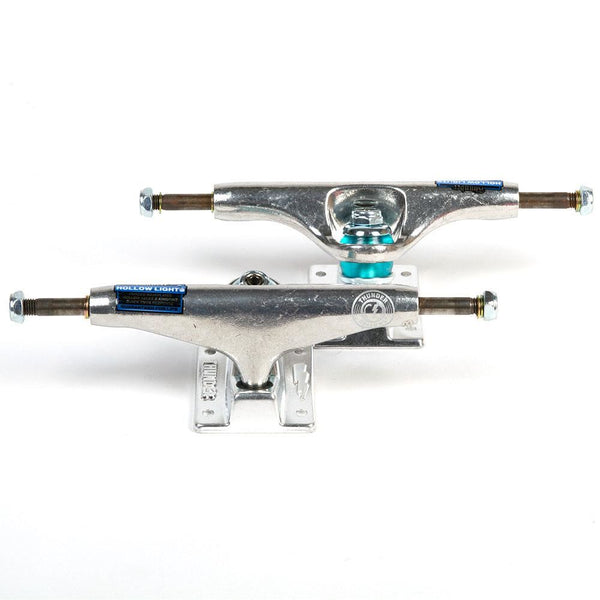 スケートボード THUNDER TRUCK HOLLOW LIGHTS 2 147 HI Thunder Hollow Lights Skateboard Trucks - polished hollow lights