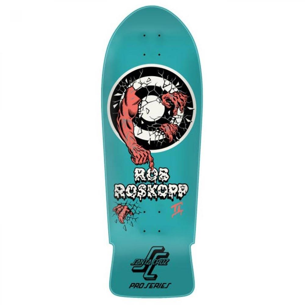 Santa Cruz Skateboard Deck - Roskopp Two Reissue Blue 10.35” (Shaped)