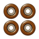 Spitfire Wheels - Formula Four Classics 101a 53mm White/Orange (4 Pack)
