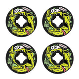 Slime Balls Wheels - Hardline Gremmie Vomit Mini 99a Black 53mm (4 Pack)
