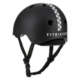 Pro-Tec Low Pro FIT Checkered Helmet - Matt Black