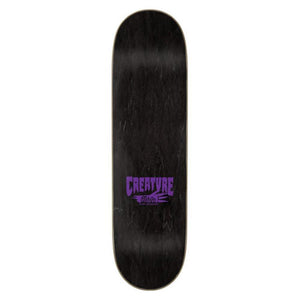 Creature Skateboard Deck - Logo Outline Stumps Black 8.51"