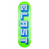 Blast Skateboard Deck - Blast Blocks Green 9"