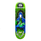 Lovenskate Skateboard Deck - Cosmic Father Alex Hallford Pro Green 8.38"