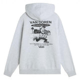 Vans Fun GFX Loose Pullover Hoodie - Light Grey Heather