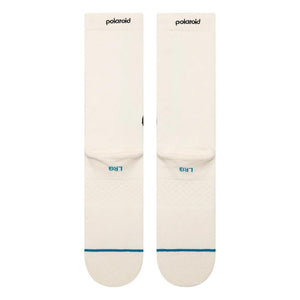 Stance Aperture Crew Socks - White - Large