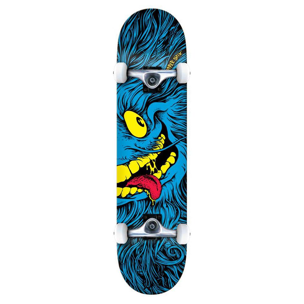 Anti Hero Complete Skateboard - Grimple Full Face Blue 8.25"