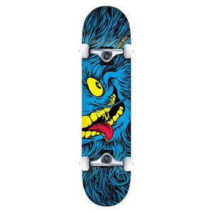Anti Hero Complete Skateboard - Grimple Full Face Blue 8.25"