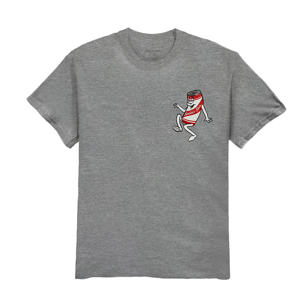 Serious Adult Mascot T-Shirt - Ash Grey