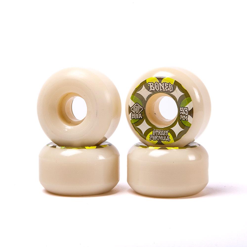 Bones Wheels - STF Retros V5 Sidecut White 99a 53mm (4 Pack)