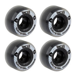 Ricta Wheels - Crystal Cores Black/Clear 95a 53mm (4 Pack)