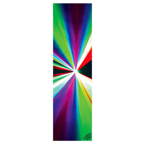 MOB Skateboard Griptape - Graphic Grip Laser Rays 9"