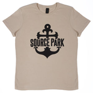 Source Park Womens T-Shirt - Sand