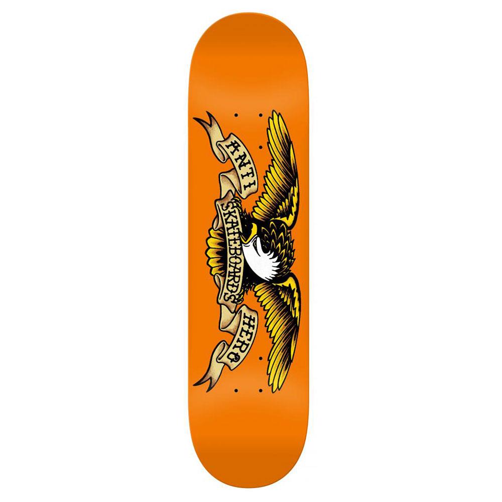 Anti Hero Skateboard Deck - Classic Eagle Orange 9"