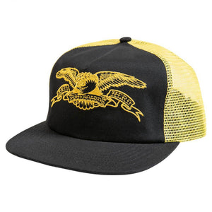 Anti Hero Snapback Basic Eagle Cap - Black/Gold