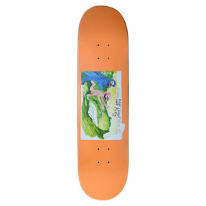 Glue Skateboard Deck - Ostrowski Come Alone And Play Apricot 8.25"
