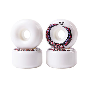Orbs Wheels - Apparitions Round White 99a 53mm (4 Pack)