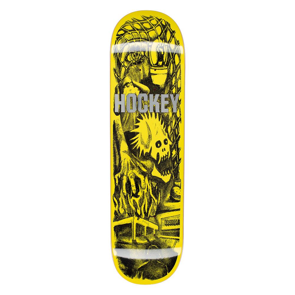 Hockey Skateboard Deck - Mere Mortal Diego Todd Yellow 8.25"