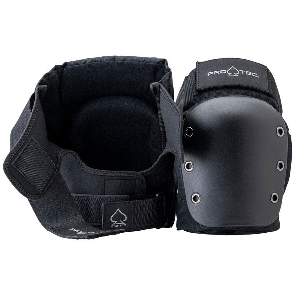 Pro-Tec Street Knee Pad JR Open Back Pads - Black