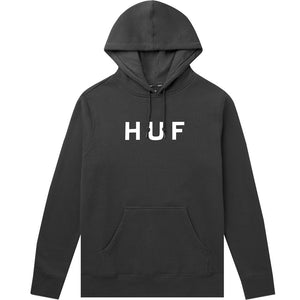 Huf Essentials OG Logo Pullover Hoodie - Black