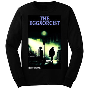 Heroin Eggxorsist Longsleeve T-Shirt - Black