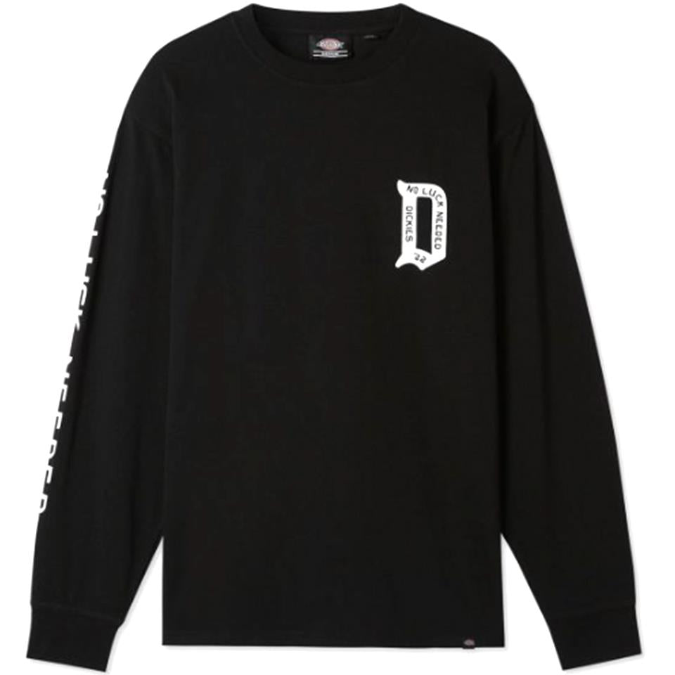Dickies Union Springs Long Sleeve T-Shirt - Black