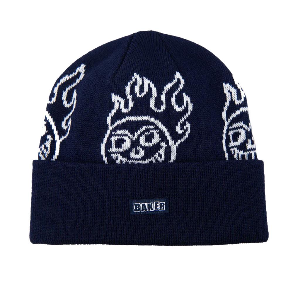 Baker Fire Jolly Navy Beanie
