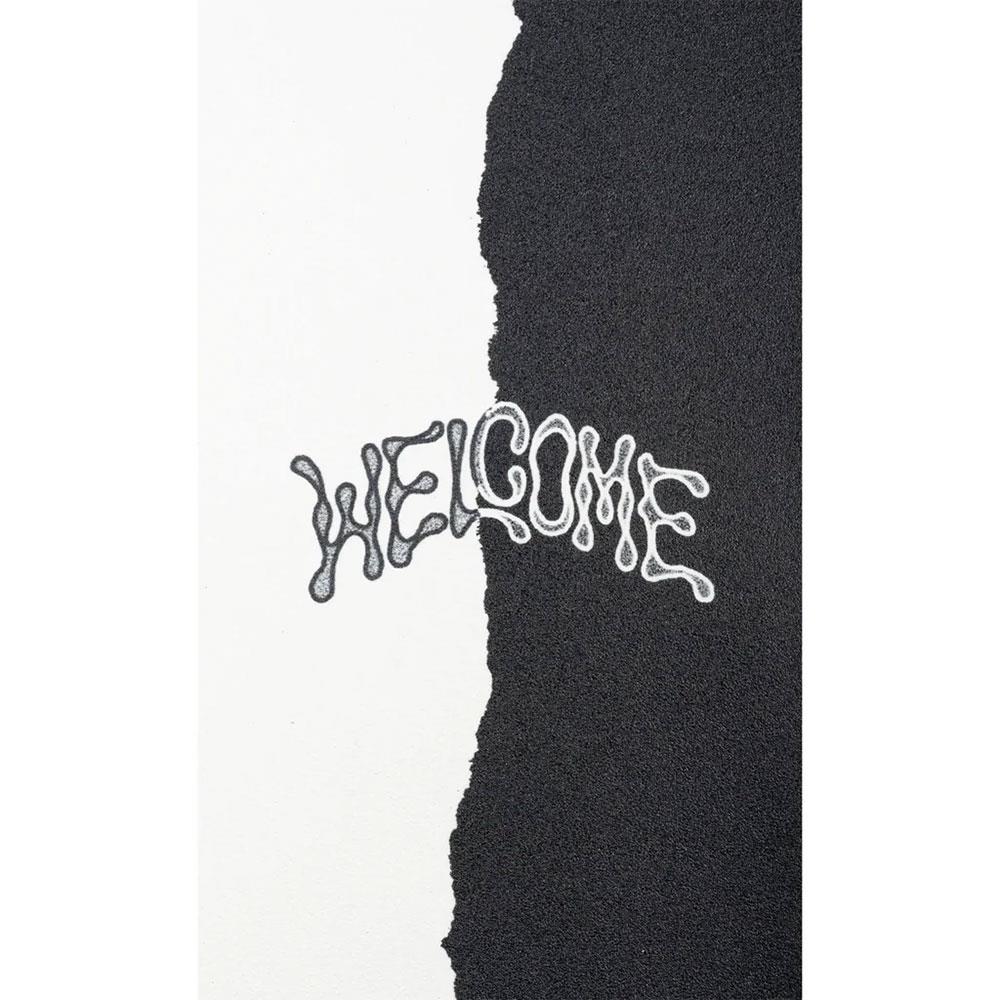 Welcome Skateboard Griptape - Half-Blood - Black/White 9"