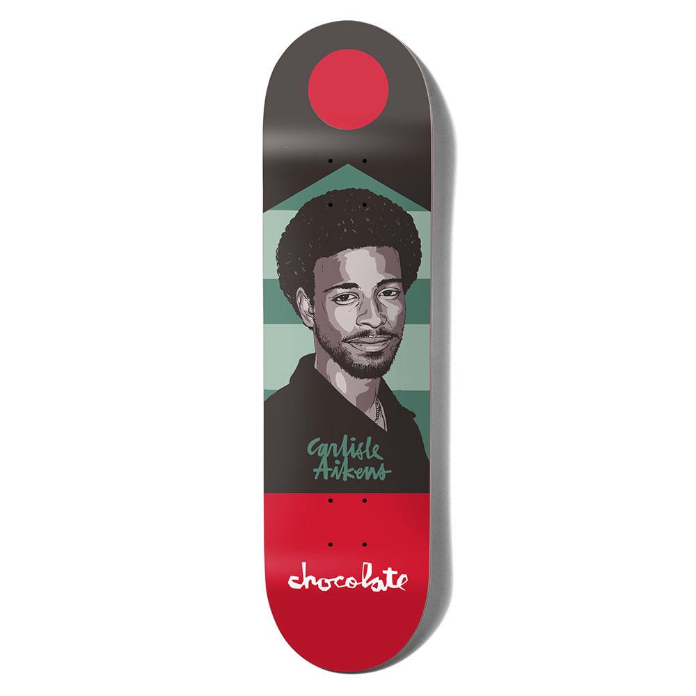 Chocolate Skateboards Deck - Hecox Portrait Carl Aikens 8.5"