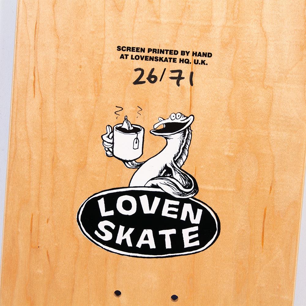 Lovenskate Skateboard Deck - Jellied Varial Eels! 8.38"