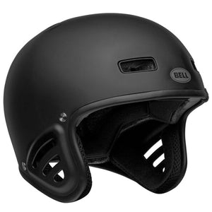 Bell Racket Dirt/Skate Helmet - Solid Matt Black