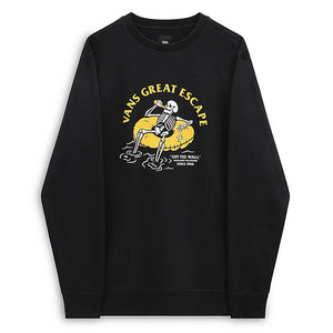 Vans Permanent Vacation Crew Sweatshirt - Black