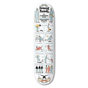 Drawing Boards Skateboard Deck - Gent 8.1"
