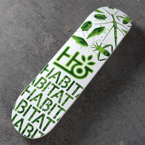 Habitat Skateboard Deck - Insecta Green 7.75"