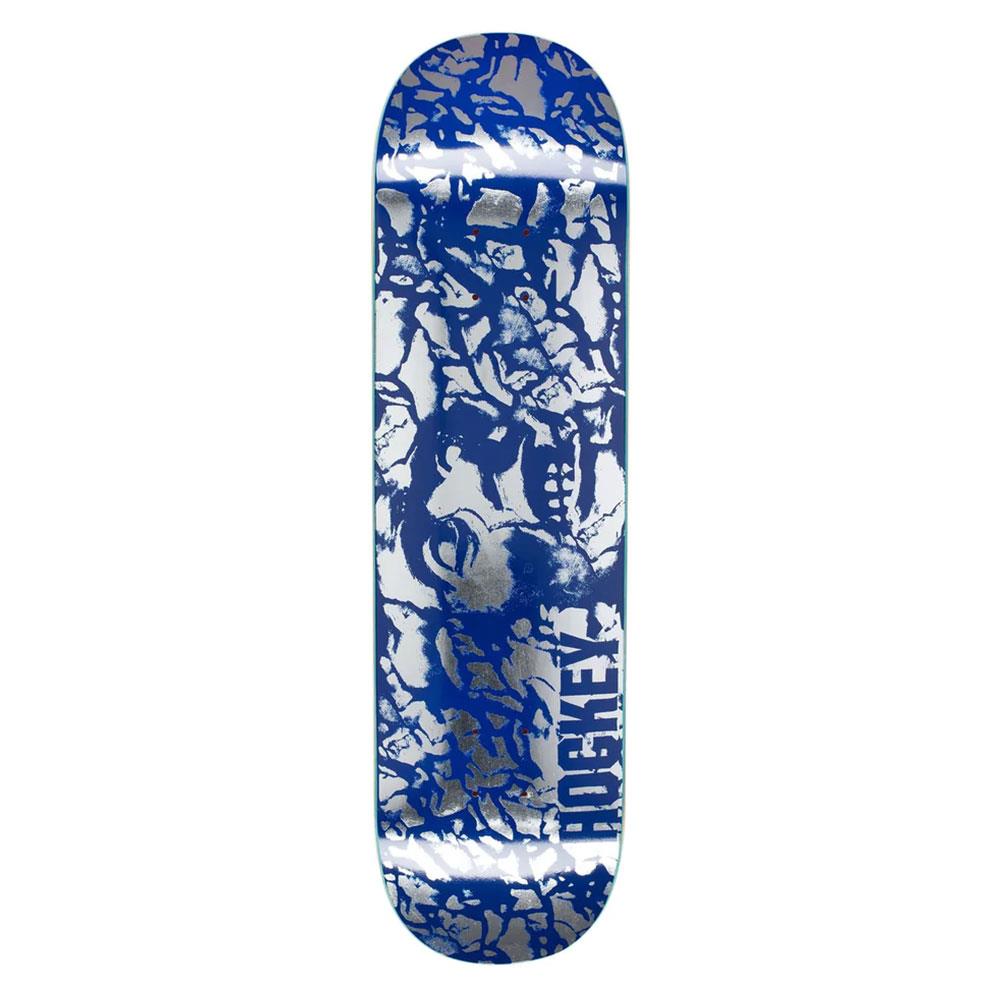 Hockey Skateboard Deck - Stone John Fitzgerald Blue/Silver (Foil) 8.38"