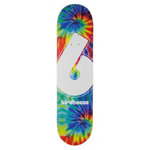 Birdhouse Skateboard Deck - Giant B Tie Dye Logo 8"