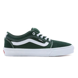 Vans Chukka Low Sidestripe - Dark Green/White