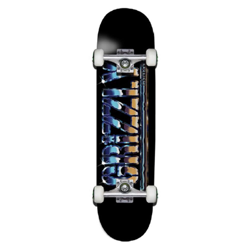 Grizzly Complete Skateboard - Sittin On Chrome 8"