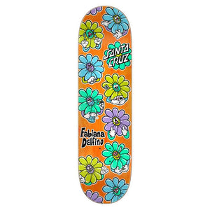 Santa Cruz Skateboard Deck - Pro Delfino Wildflower Multi 8.5"